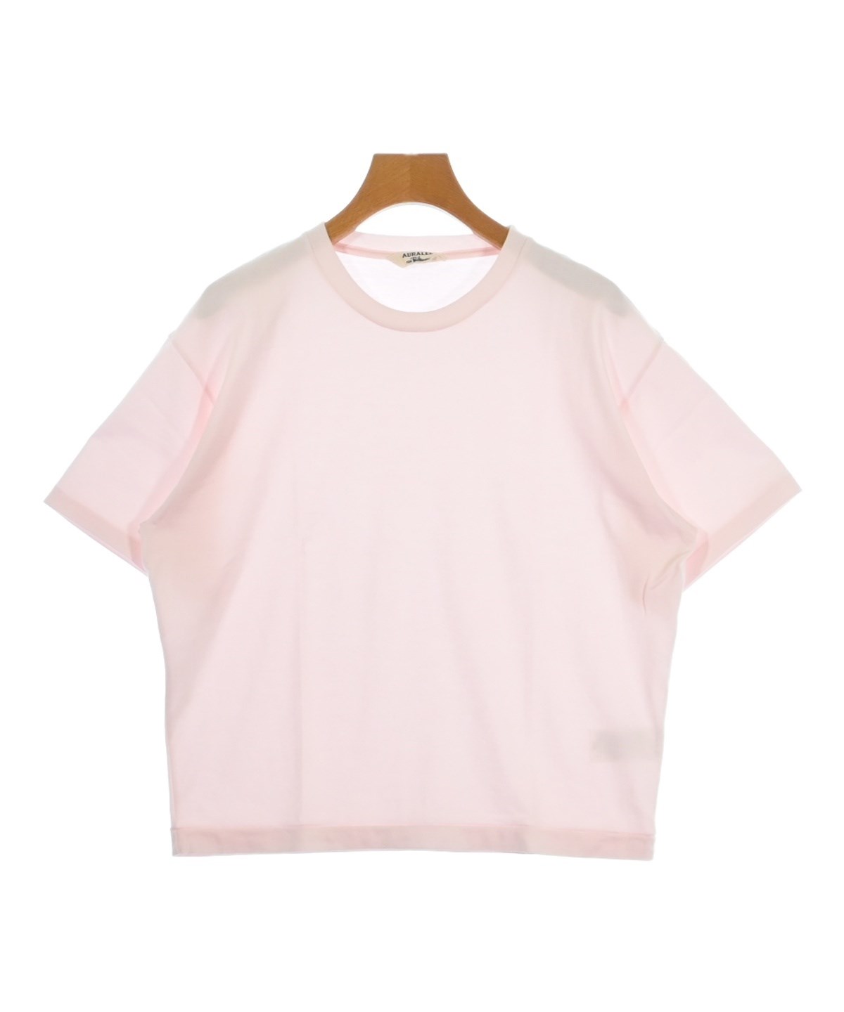 AURALEE（オーラリー）Tシャツ・カットソー ピンク サイズ:0(S位