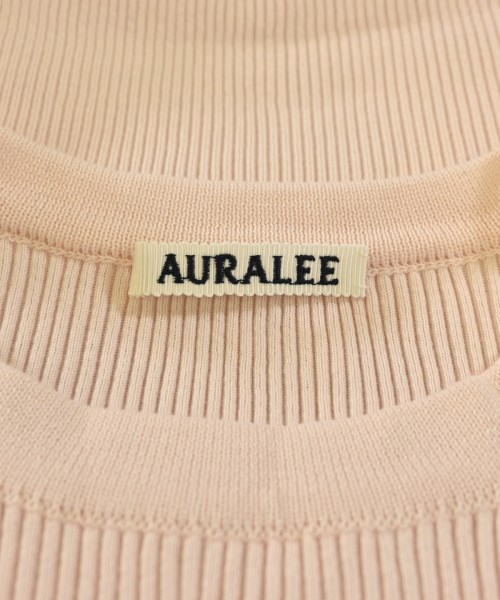 AURALEE（オーラリー）Tシャツ・カットソー ピンク サイズ:1(M位) レディース/2200701710019