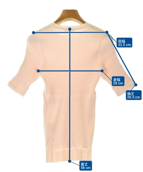 AURALEE（オーラリー）Tシャツ・カットソー ピンク サイズ:1(M位) レディース/2200701710019