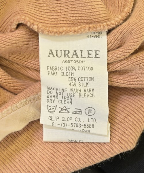 AURALEE（オーラリー）タンクトップ オレンジ サイズ:1(M位) レディース/2200698330054