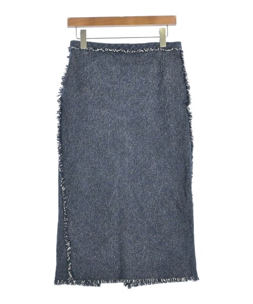 AURALEE（オーラリー）ロング・マキシ丈スカート 紺 サイズ:1(M位) レディース/2200649425020