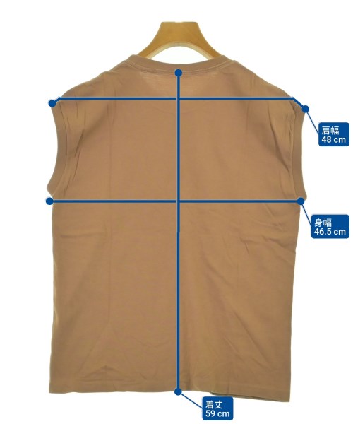 AURALEE（オーラリー）ノースリーブ 茶 サイズ:0(S位) レディース/2200644818216