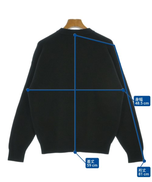 AURALEE（オーラリー）ニット・セーター 黒 サイズ:0(S位) レディース/2200648423034