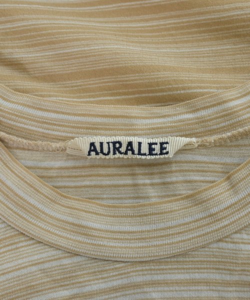 AURALEE（オーラリー）Tシャツ・カットソー ベージュ サイズ:0(S位) レディース/2200655497042