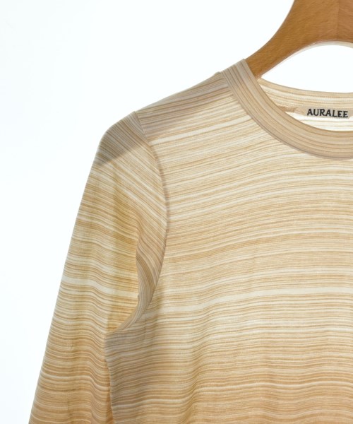 AURALEE（オーラリー）Tシャツ・カットソー ベージュ サイズ:0(S位) レディース/2200655497042