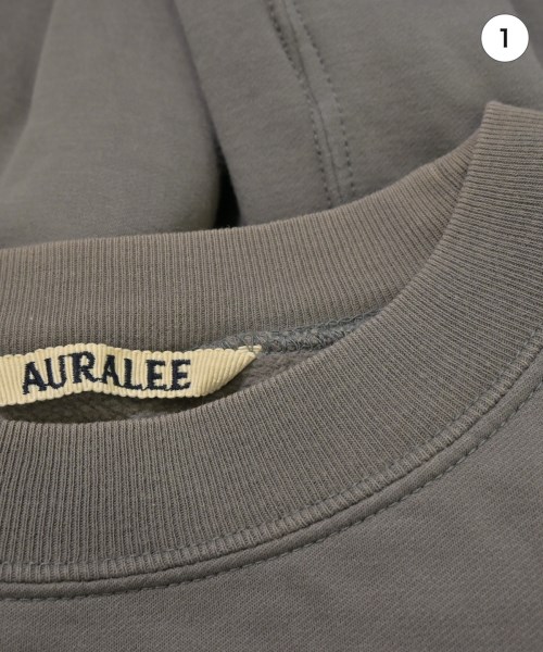 AURALEE（オーラリー）スウェット グレー サイズ:0(S位) レディース/2200652963021