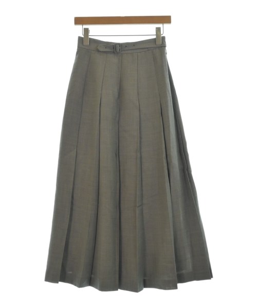 AURALEE(オーラリー)ロング・マキシ丈スカート グレー サイズ:0(S位)/2200653323268