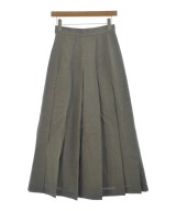 AURALEE（オーラリー）ロング・マキシ丈スカート グレー サイズ:0(S位) レディース/2200653323268