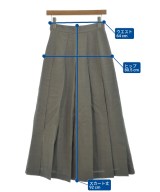 AURALEE（オーラリー）ロング・マキシ丈スカート グレー サイズ:0(S位) レディース/2200653323268