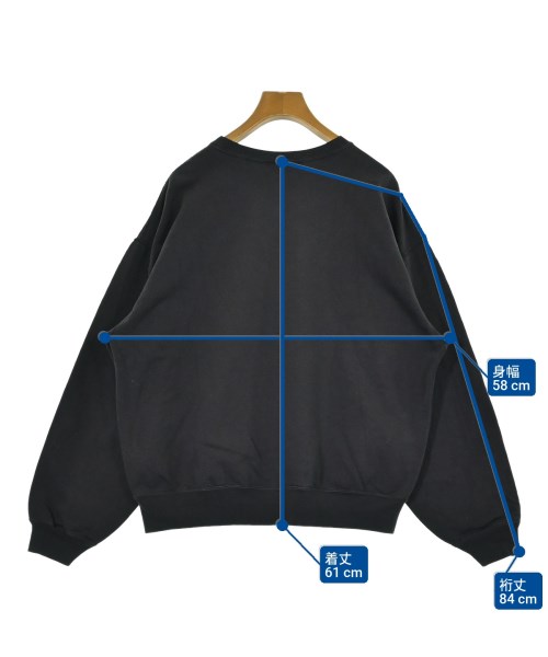 AURALEE（オーラリー）スウェット 紺 サイズ:3(XL位) レディース/2200651050036