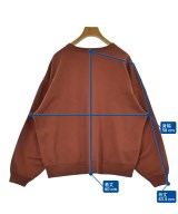 AURALEE（オーラリー）スウェット オレンジ サイズ:0(S位) レディース/2200651157049