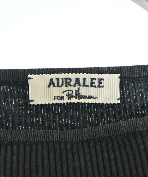AURALEE（オーラリー）Tシャツ・カットソー 黒 サイズ:0(S位) レディース/2200649400034