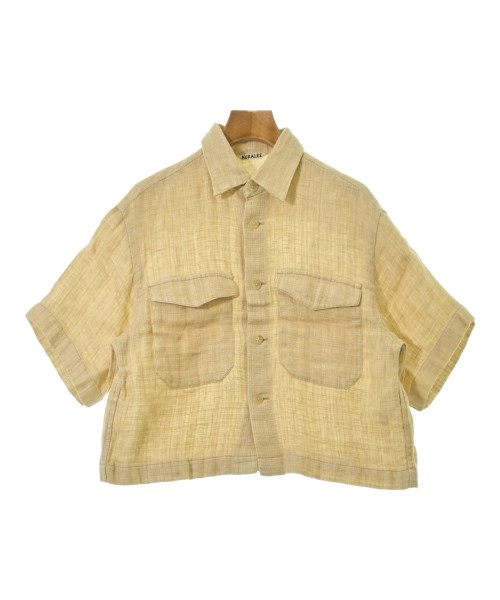 AURALEE(オーラリー)カジュアルシャツ ベージュ サイズ:1(M位)/2200659545237