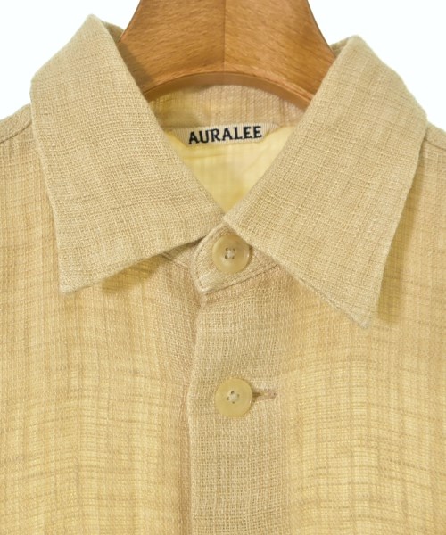 AURALEE（オーラリー）カジュアルシャツ ベージュ サイズ:1(M位) レディース/2200659545237