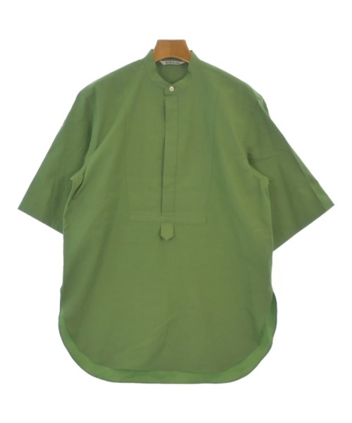AURALEE(オーラリー)カジュアルシャツ 緑 サイズ:1(M位)/2200659706034