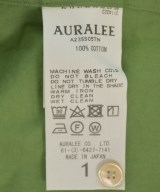 AURALEE（オーラリー）カジュアルシャツ 緑 サイズ:1(M位) レディース/2200659706034
