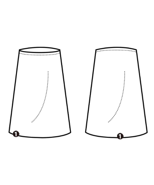 AURALEE（オーラリー）ロング・マキシ丈スカート 黄 サイズ:0(S位) レディース/2200659726018