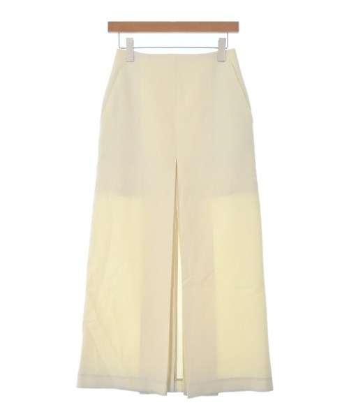 AURALEE(オーラリー)ロング・マキシ丈スカート 黄 サイズ:0(S位)/2200659726018