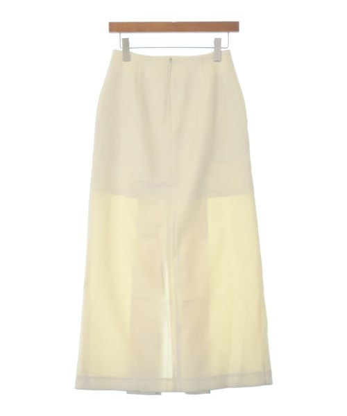 AURALEE（オーラリー）ロング・マキシ丈スカート 黄 サイズ:0(S位) レディース/2200659726018