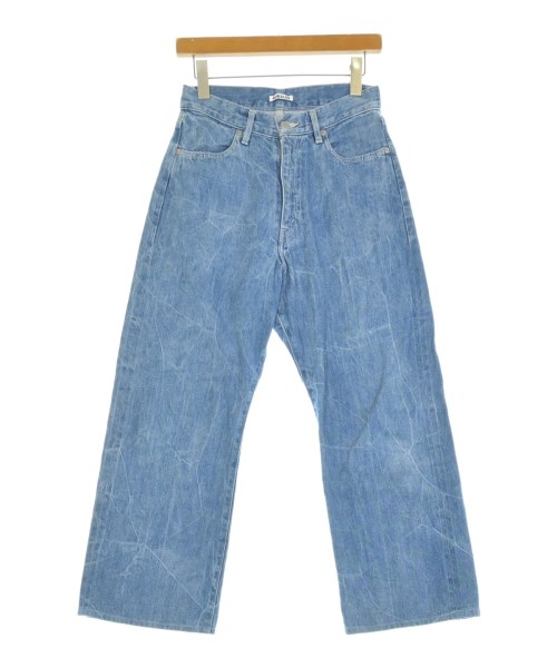 AURALEE(オーラリー)デニムパンツ 青 サイズ:1(M位)/2200659744050