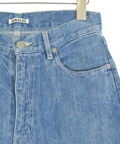 AURALEE（オーラリー）デニムパンツ 青 サイズ:1(M位) レディース/2200659744050