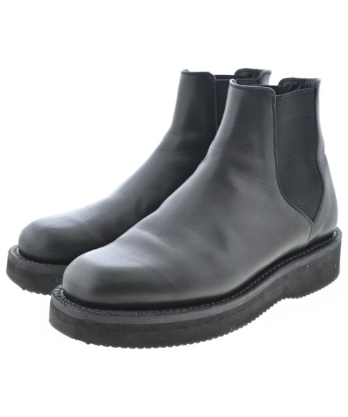 AURALEE(オーラリー)ブーツ 黒 サイズ:UK6(24.5cm位)/2200650486089