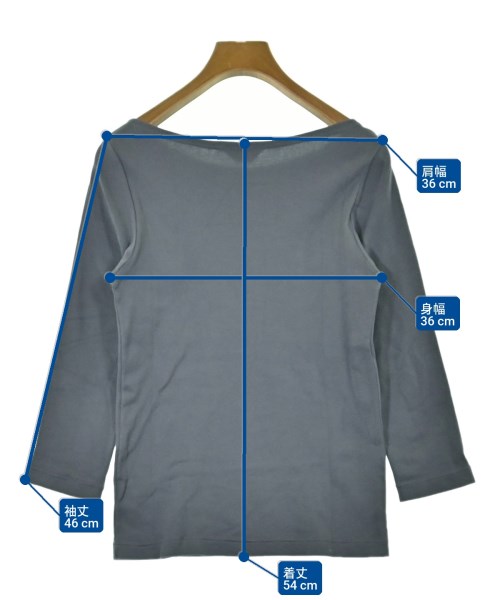 AURALEE（オーラリー）Tシャツ・カットソー 青 サイズ:1(M位) レディース/2200653951041