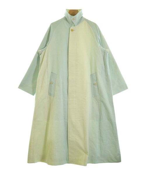 AURALEE(オーラリー)ステンカラーコート 青 サイズ:0(S位)/2200651816212