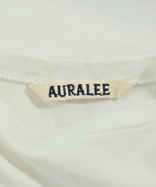 AURALEE（オーラリー）Tシャツ・カットソー 白 サイズ:1(M位) レディース/2200661055090