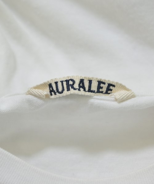 AURALEE（オーラリー）Tシャツ・カットソー 白 サイズ:1(M位) レディース/2200659177025