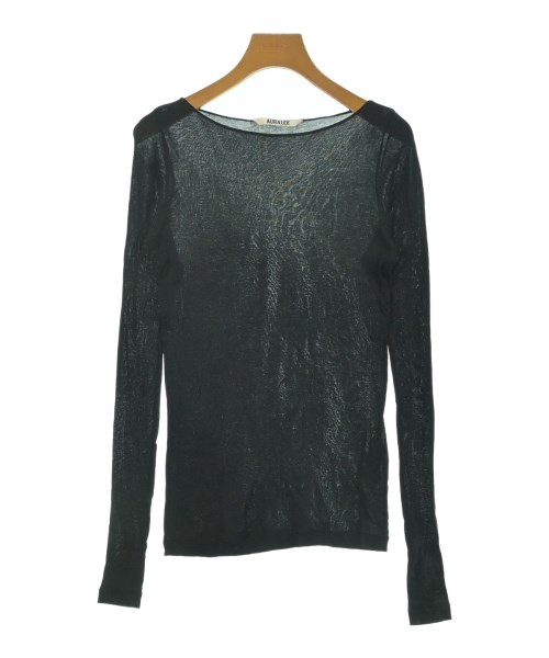 AURALEE(オーラリー)Tシャツ・カットソー 黒 サイズ:1(M位)/2200661629048