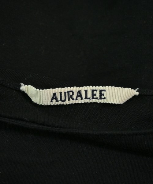 AURALEE（オーラリー）Tシャツ・カットソー 黒 サイズ:1(M位) レディース/2200661629048