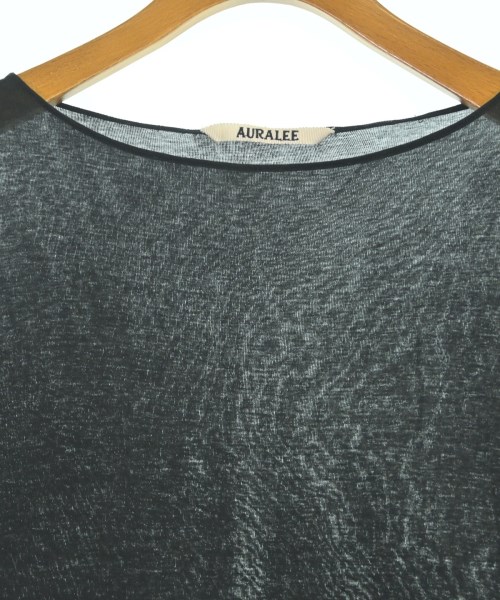 AURALEE（オーラリー）Tシャツ・カットソー 黒 サイズ:1(M位) レディース/2200661629048