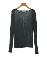 AURALEE（オーラリー）Tシャツ・カットソー 黒 サイズ:1(M位) レディース/2200661629048