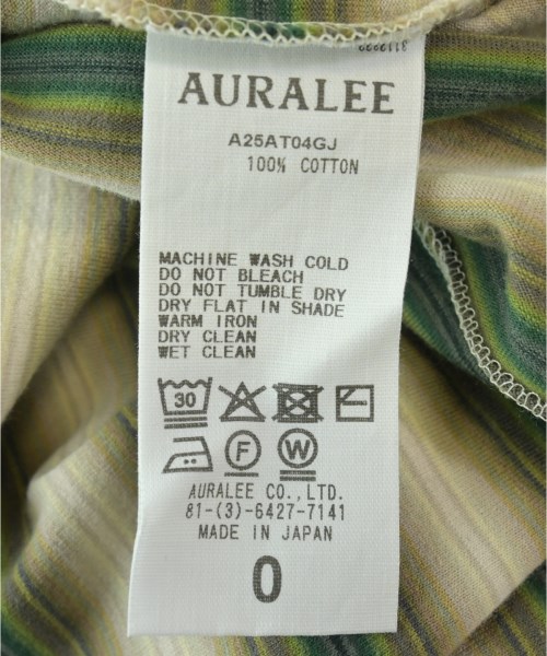 AURALEE（オーラリー）Tシャツ・カットソー ベージュ サイズ:0(S位) レディース/2200659356031