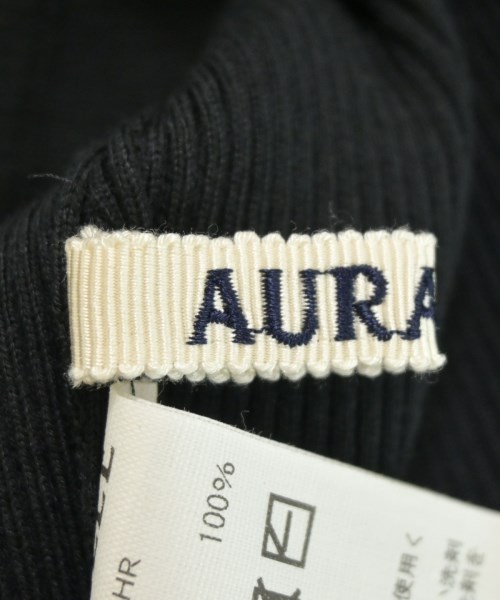 AURALEE（オーラリー）ベスト/ノースリーブ 黒 サイズ:0(S位) レディース/2200659356062