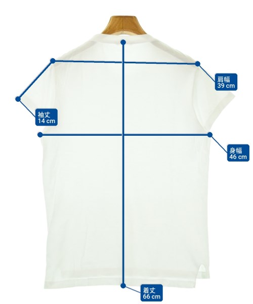 AURALEE（オーラリー）Tシャツ・カットソー 白 サイズ:-(M位) レディース/2200711152250