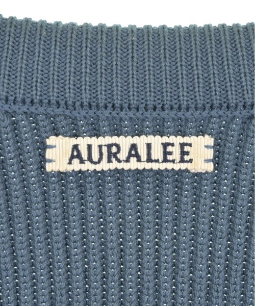 AURALEE（オーラリー）ニット・セーター 青 サイズ:1(M位) レディース/2200711252165