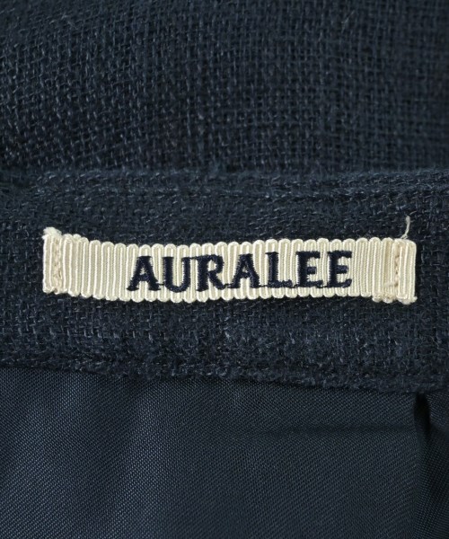 AURALEE（オーラリー）ひざ丈スカート 紺 サイズ:1(M位) レディース/2200711252325