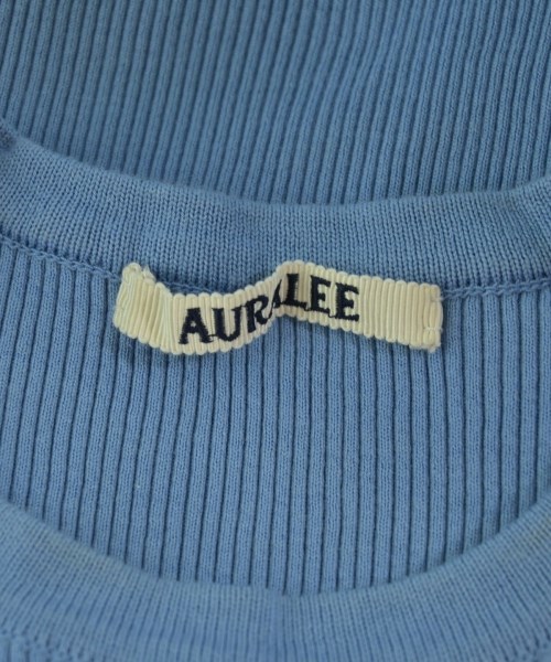 AURALEE（オーラリー）Tシャツ・カットソー 青 サイズ:1(M位) レディース/2200707518060