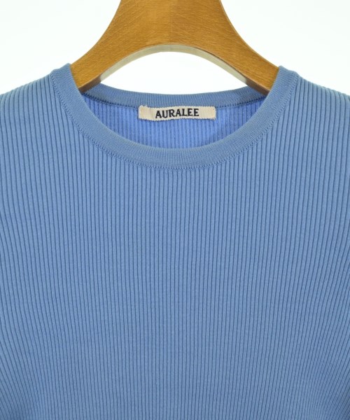 AURALEE（オーラリー）Tシャツ・カットソー 青 サイズ:1(M位) レディース/2200707518060