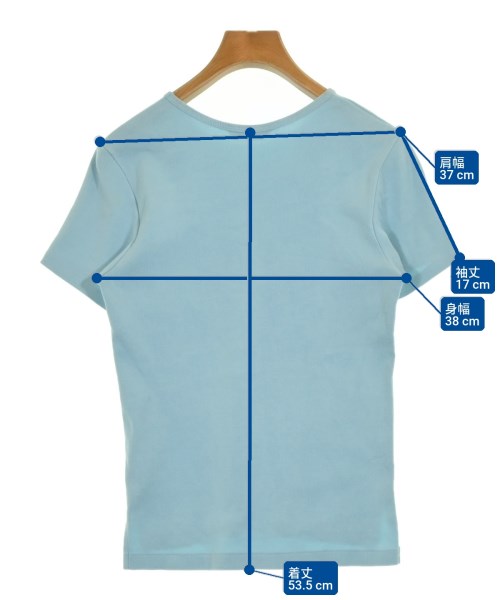 AURALEE（オーラリー）Tシャツ・カットソー 青 サイズ:0(S位) レディース/2200712039086