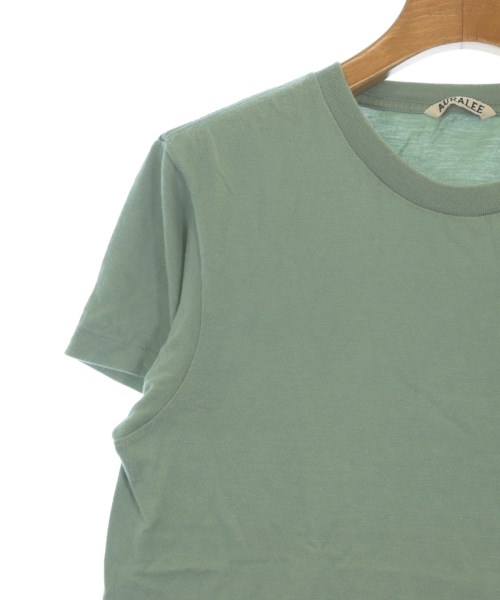 AURALEE（オーラリー）Tシャツ・カットソー 緑 サイズ:1(M位) レディース/2200709960409