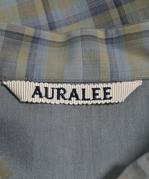 AURALEE（オーラリー）シャツワンピース グレー サイズ:1(M位) レディース/2200711867154