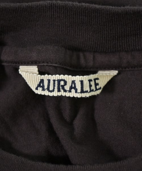 AURALEE（オーラリー）Tシャツ・カットソー 茶 サイズ:1(M位) レディース/2200710721112
