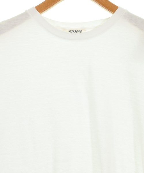 AURALEE（オーラリー）Tシャツ・カットソー 白 サイズ:0(S位) レディース/2200712372077