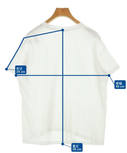 AURALEE（オーラリー）Tシャツ・カットソー 白 サイズ:0(S位) レディース/2200712372077