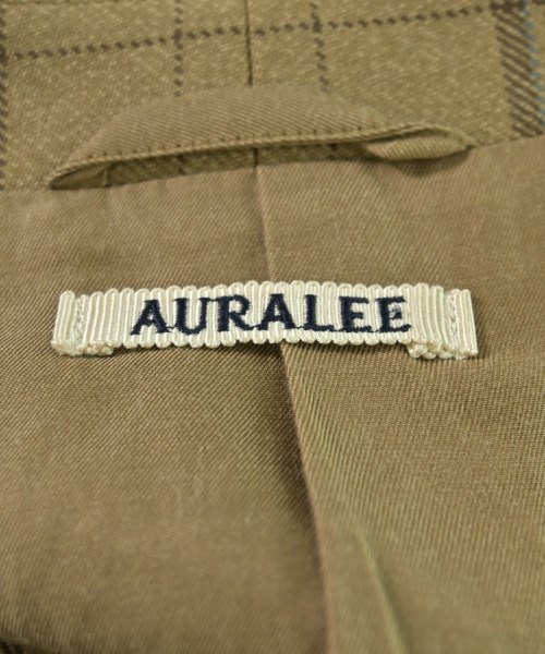 AURALEE（オーラリー）ノーカラージャケット ベージュ サイズ:1(M位) レディース/2200717709045