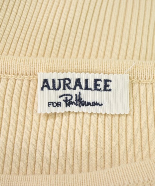 AURALEE（オーラリー）Tシャツ・カットソー ベージュ サイズ:1(M位) レディース/2200714378138
