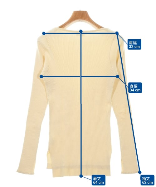 AURALEE（オーラリー）Tシャツ・カットソー ベージュ サイズ:1(M位) レディース/2200714378138